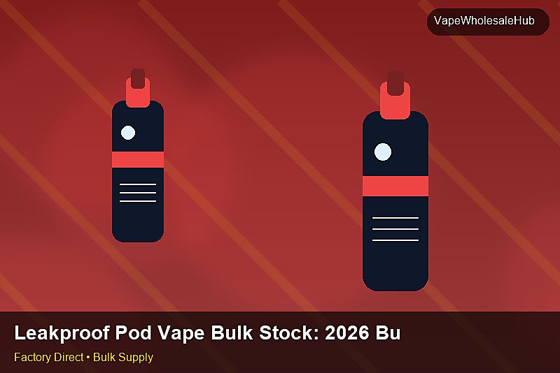 Leakproof Pod Vape Bulk Stock — Leakproof Pod Vape Bulk Stock: 2026 Buyer's Handbook | 2026 Edition photo 1