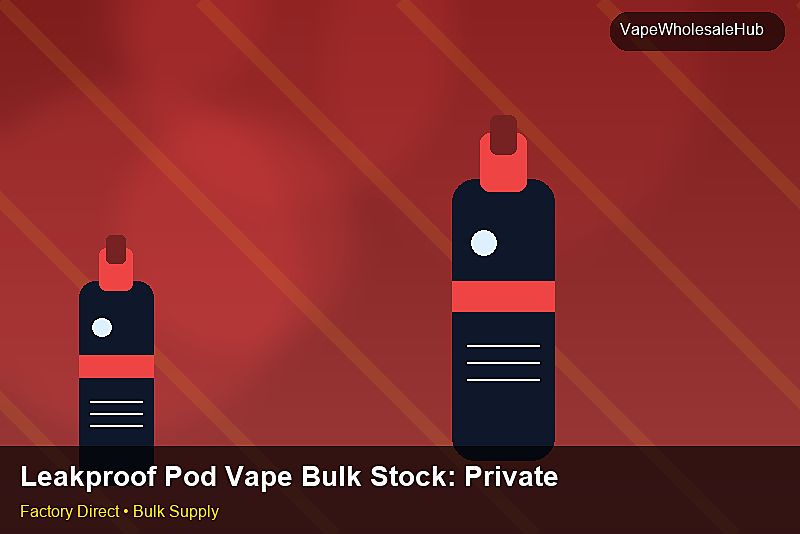 Leakproof Pod Vape Bulk Stock โ Leakproof Pod Vape Bulk Stock: Private Label Options | 2026 Edition photo 2