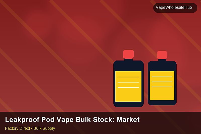 Leakproof Pod Vape Bulk Stock โ Leakproof Pod Vape Bulk Stock: Market Trends 2026 | 2026 Edition photo 2