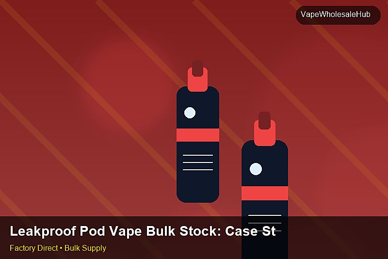 Leakproof Pod Vape Bulk Stock — Leakproof Pod Vape Bulk Stock: Case Studies | 2026 Edition photo 1