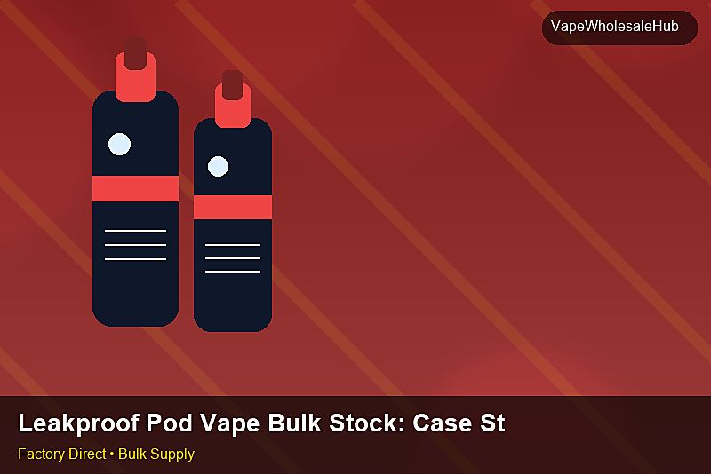 Leakproof Pod Vape Bulk Stock โ Leakproof Pod Vape Bulk Stock: Case Studies | 2026 Edition photo 2